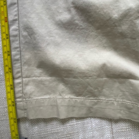 Iyla Beige Converter Cotton Pull On Weekender Casual Vacation Pants- Sz-2X - Picture 15 of 16